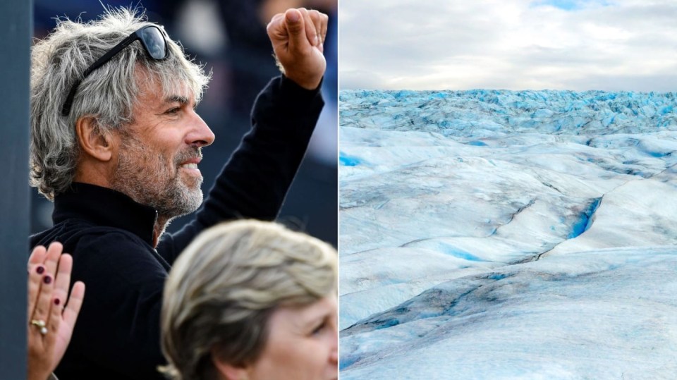 Petr Kellner a ledovec Knik